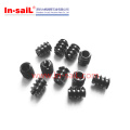 Black Oxide M6 Threaded Insert Nuts for Light Alloy